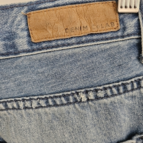 Denim Colab Jeans Womens Size 10 Merewether Slim Moon Blue NWT Saltwater Song - Picture 12 of 16